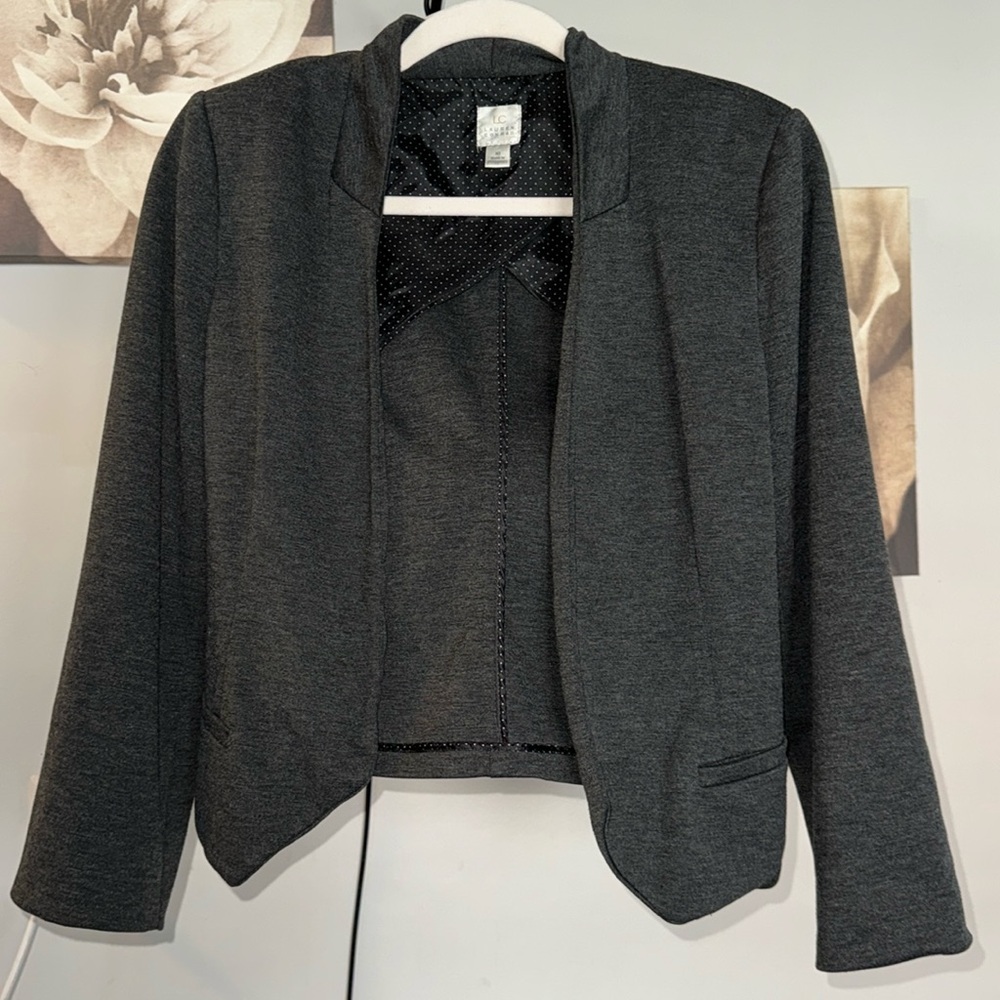 Grey Lauren Conrad Blazer Size 10